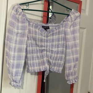 Almost famous off the shoulder top